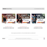 2019/20 Panini Mosaic Basketball Fast Break Box - Image 4