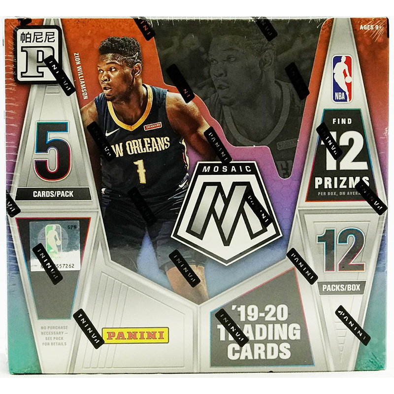 2019_20PaniniMosaicBasketballTmallBox 2019/20 Panini Mosaic Basketball Tmall Box - Image 1