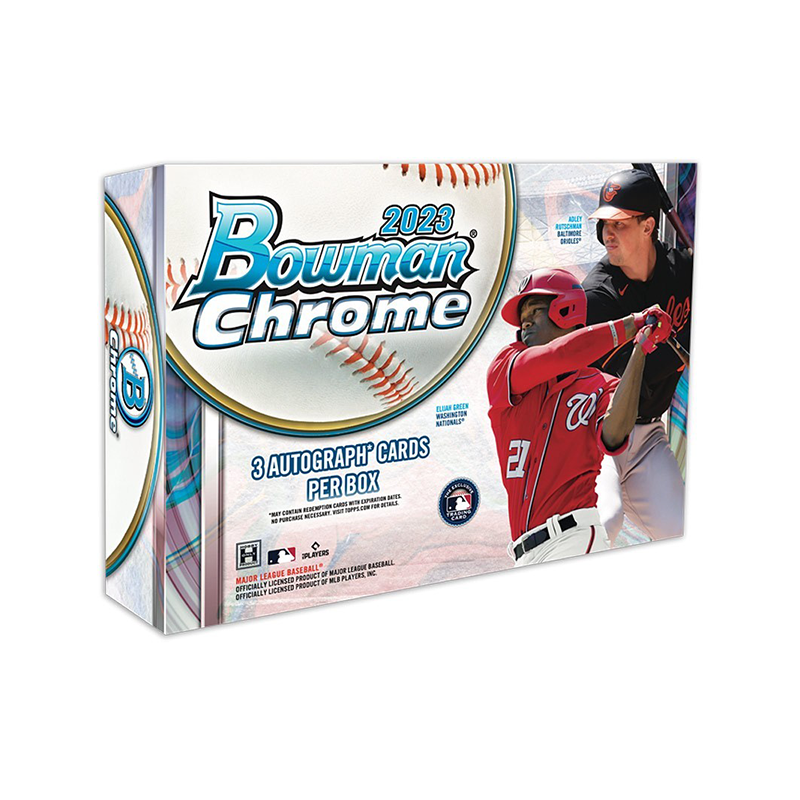 2023BowmanChromeBaseballHTAJumboBox 2023 Bowman Chrome Baseball HTA Jumbo Box - Image 1