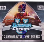 2023 Bowman Chrome University Football Breaker's Delight Box