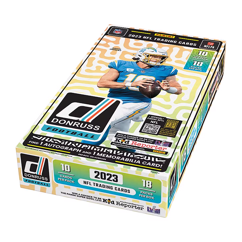 2023PANINIDONRUSSFOOTBALLHOBBYBOX 2023 Panini Donruss Football Hobby Box - Image 1