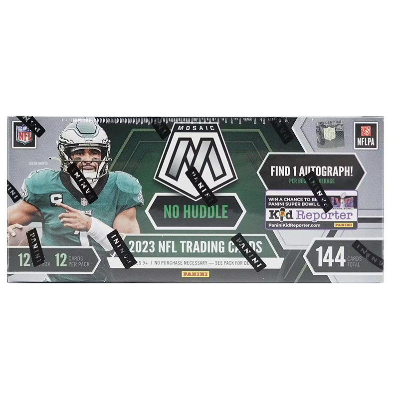 2023PaniniMosaicFootballNoHuddleBox 2023 Panini Mosaic Football No Huddle 20 Box Case - Image 1