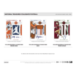 2023 Panini National Treasures Collegiate Football Hobby 4 Box Case - Image 2