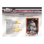 2023 Topps Chrome Update Series Baseball Hobby Box - Image 3
