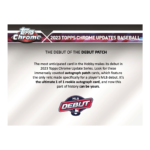 2023 Topps Chrome Update Series Baseball Hobby Box - Image 8
