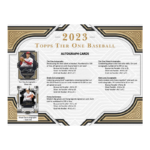 2023 Topps Tier One Baseball Hobby Box - Image 3
