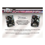 2023 Topps Chrome Baseball Hobby 12 Box Case - Image 4