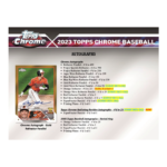 2023 Topps Chrome Baseball Hobby Box - Image 7
