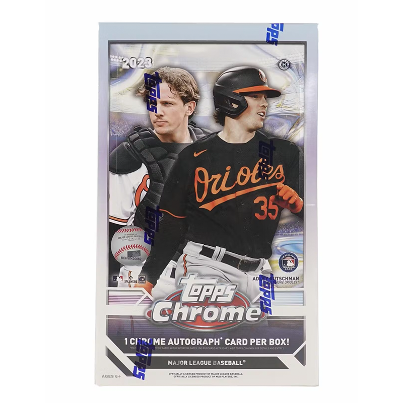 2023ToppsChromeBaseballHobbyBox_fa25b1da-43ac-4072-a172-1f7afff9388e 2023 Topps Chrome Baseball Hobby Box - Image 1