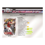 2023 Topps Chrome Baseball Jumbo 8 Box Case - Image 3