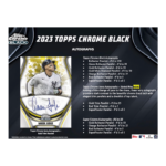 2023 Topps Chrome Black Baseball Hobby 12 Box Case - Image 4