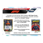 2023 Topps Chrome Formula 1 Racing Hobby 12 Box Case - Image 2
