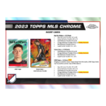 2023 Topps Chrome MLS Soccer Hobby 12 Box Case - Image 4