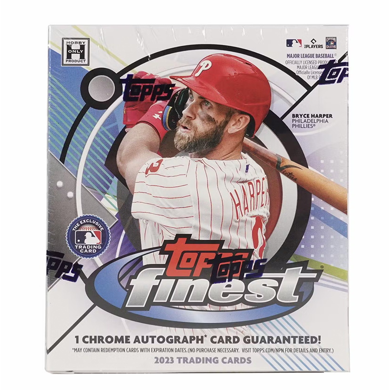2023ToppsFinestBaseballHobbyBox 2023 Topps Finest Baseball Hobby 8 Box Case - Image 1
