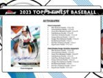 2023 Topps Finest Baseball Hobby 8 Box Case - Image 5