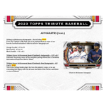 2023 Topps Tribute Baseball Hobby Box - Image 6