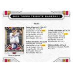2023 Topps Tribute Baseball Hobby Box - Image 7