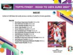 2024 Topps Finest Road to UEFA Euro Soccer Hobby Box - Image 3