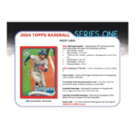 2024 Topps Series 1 Baseball Hobby Box - Image 6