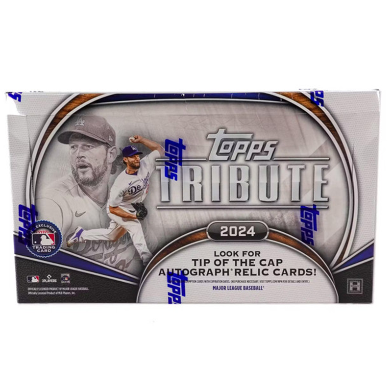 2024ToppsTributeBaseball 2024 Topps Tribute Baseball Hobby 6 Box Case - Image 1