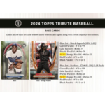 2024 Topps Tribute Baseball Hobby 6 Box Case - Image 3