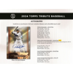 2024 Topps Tribute Baseball Hobby Box - Image 4