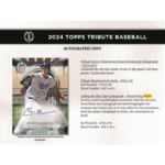 2024 Topps Tribute Baseball Hobby 6 Box Case - Image 5
