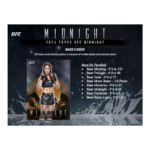 2024 Topps UFC Midnight Hobby Box - Image 3