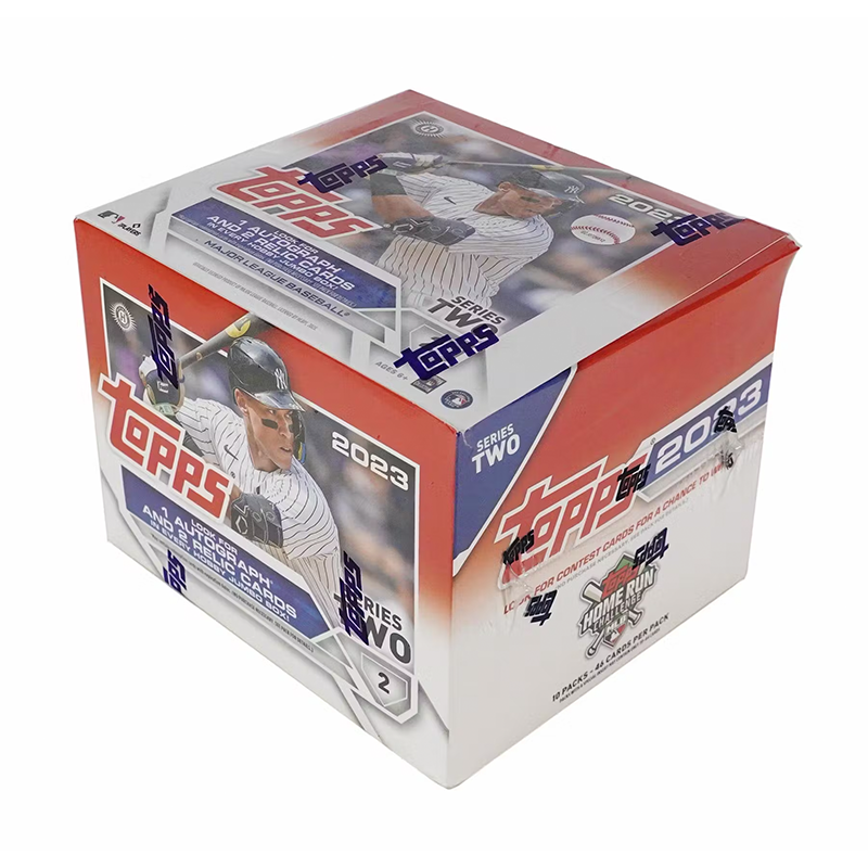 23toppsseriesbaseballjumbo 2023 Topps Series 2 Baseball Jumbo Hobby Box - Image 1