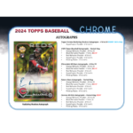 2024 Topps Chrome Baseball Hobby Box - Image 9