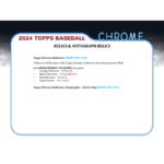 2024 Topps Chrome Baseball Hobby 12 Box Case - Image 10