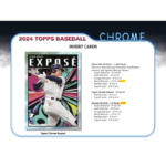 2024 Topps Chrome Baseball Jumbo 8 Box Case - Image 6