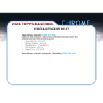 2024 Topps Chrome Baseball Jumbo 8 Box Case - Image 10