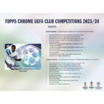 2023/24 Topps UEFA Club Competitions Chrome Soccer Hobby Box - Image 4