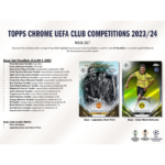 2023/24 Topps UEFA Club Competitions Chrome Soccer Jumbo Box - Image 3
