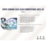 2023/24 Topps UEFA Club Competitions Chrome Soccer Jumbo Box - Image 4
