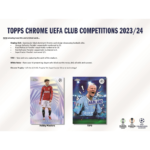2023/24 Topps UEFA Club Competitions Chrome Soccer Jumbo Box - Image 6