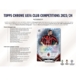 2023/24 Topps UEFA Club Competitions Chrome Soccer Jumbo Box - Image 7