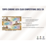 2023/24 Topps UEFA Club Competitions Chrome Soccer Jumbo Box - Image 9