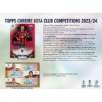2023/24 Topps UEFA Club Competitions Chrome Soccer Hobby Box - Image 2