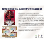2023/24 Topps UEFA Club Competitions Chrome Soccer Jumbo Box - Image 2