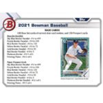 2021 Bowman Baseball Jumbo HTA Hobby 8 Box Case - Image 3