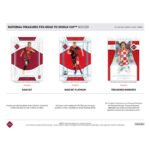 2022 Panini National Treasures FIFA Road To World Cup Soccer Hobby 4 Box Case - Image 2