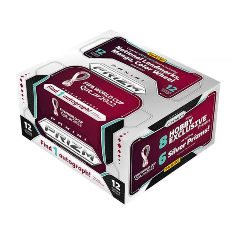 prizmbox_ad647b33-7ec9-4ed0-a339-5e6995f5e6e2 2022 Panini Prizm World Cup Soccer Hobby 12 Box Case - Image 1