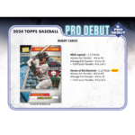 2024 Topps Pro Debut Baseball Hobby 12 Box Case - Image 4