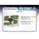 2024 Topps Pro Debut Baseball Hobby Jumbo 8 Box Case - Image 5