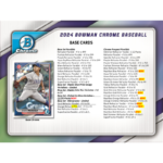 2024 Bowman Chrome Baseball Hobby 12 Box Case - Image 3