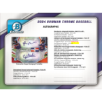 2024 Bowman Chrome Baseball Hobby 12 Box Case - Image 7