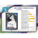 2024 Bowman Chrome Baseball HTA Choice Box - Image 3