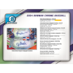 2024 Bowman Chrome Baseball HTA Choice 12 Box Case - Image 4